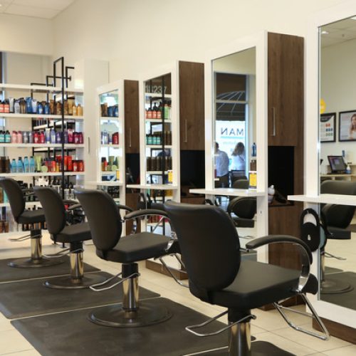 Inside a Hair Cuttery Salon